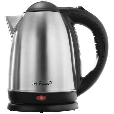 BRENTWOOD APPLIANCES Cordless 1.7 L Electric Kettle (Stainless Steel) KT-1790